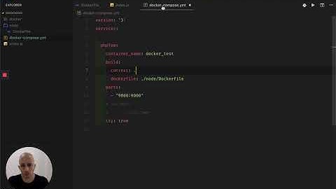 docker build context trick