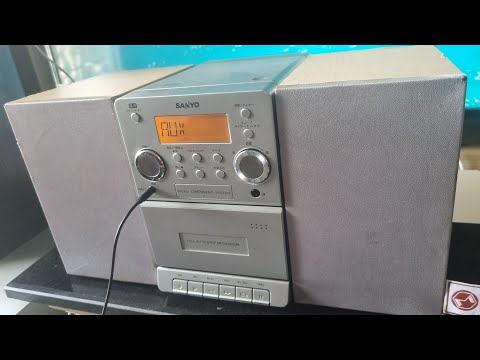 値下げ！SANYO DC-DA83(S) SANYO マイクロコンポーネントシステム DC-DA83 S シルバー