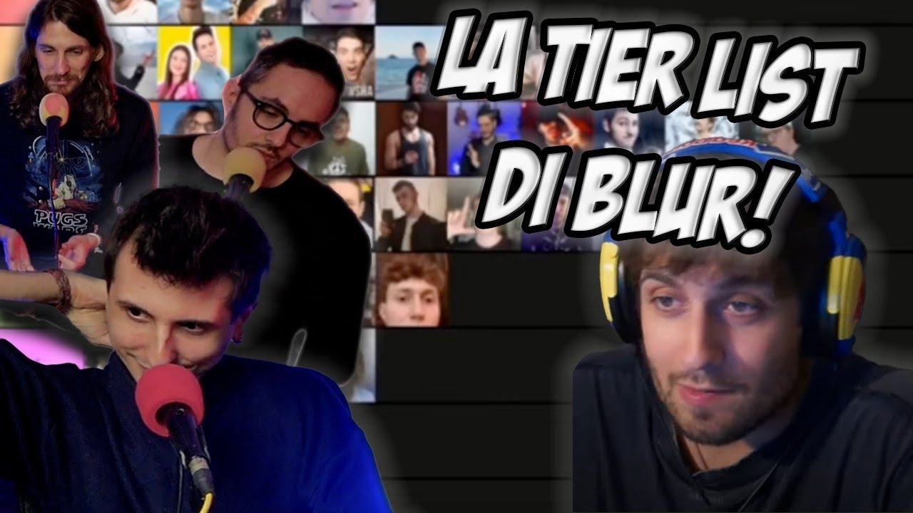 LA TIER LIST DI BLUR HA FATTO UN CASINO! TRA RABBIA, LECCHINAGGI E SPARATE VARIE ... #1258