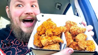 Brandon's Sampler Platter: Buffalo Wild Wings, Chipotle BBQ Dry Rub Boneless Wings