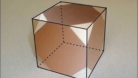 conversion of Truncated hexahedron, Превращение гексаэдра в усечённый гексаэдр