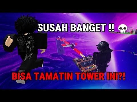 Speedrun Menamatkan Dexin Suka Tower di Roblox | Tower Buatanku Sendiri
