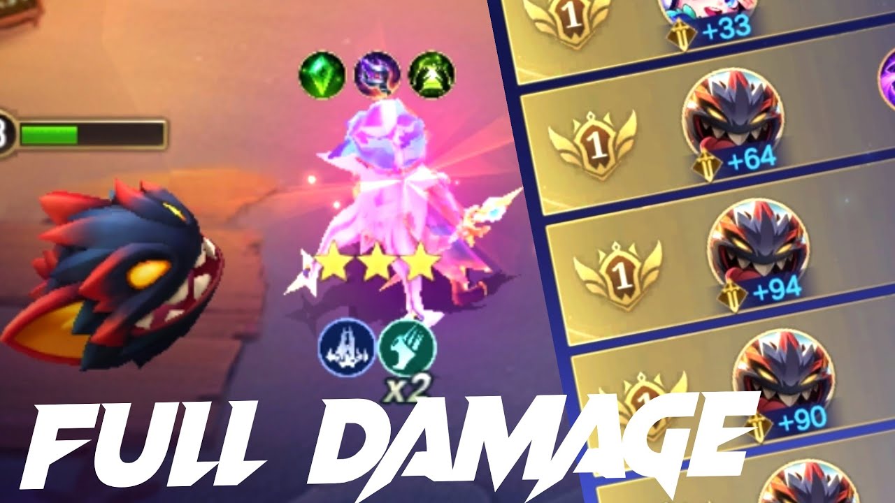EZ HARLEY ONE SHOT DAMAGE 💀 HERO||MAGIC CHESS GO GO 
