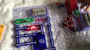 Electronic Snap Circuits Optical Transmitter and Receiver