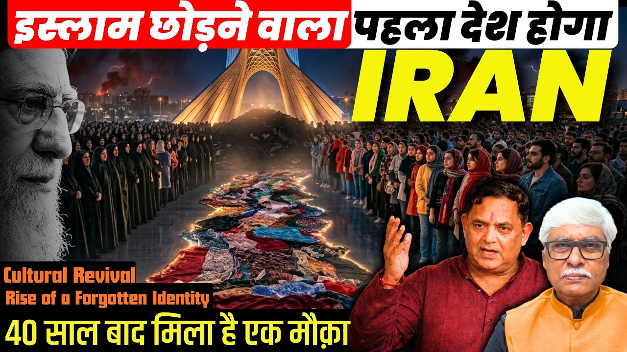 इस्लाम छोड़ने वाला पहला देश होगा ईरान । खामेनेई एकमात्र मकसद नहीं । Col RSN Singh, Omkar Chaudhary