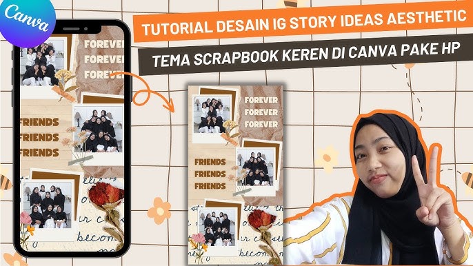 Projek Mini dan Latihan Praktikal Membina Instagram Stories Menggunakan Canva