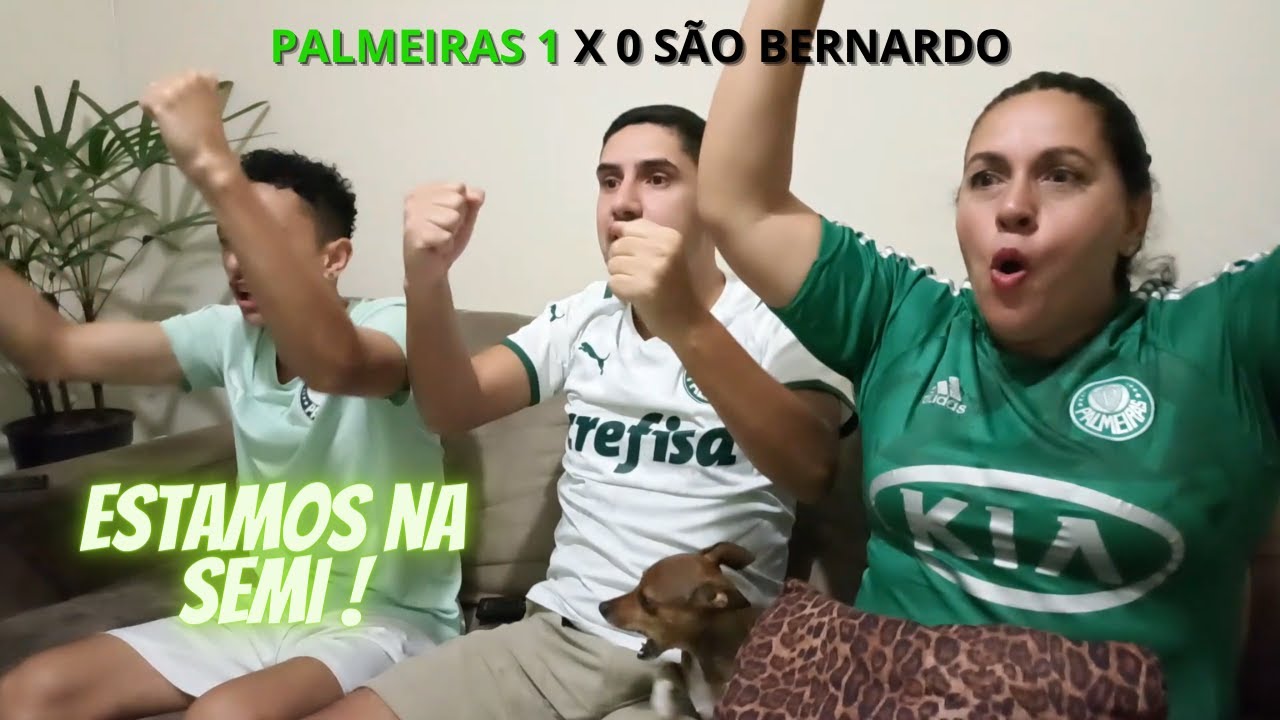 REACT - PALMEIRAS 1 X 0 SÃO BERNARDO | QUARTAS DE FINAL PAULISTÃO 2023 ...