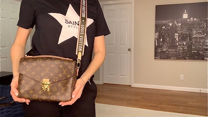 NOIR LV BANDOULIERE STRAP ON 5 BAGS 