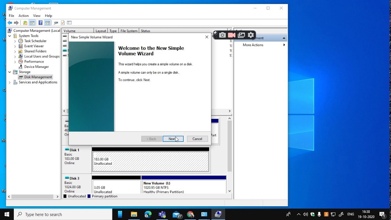 How To Create A VHD (Virtual Hard Disk)