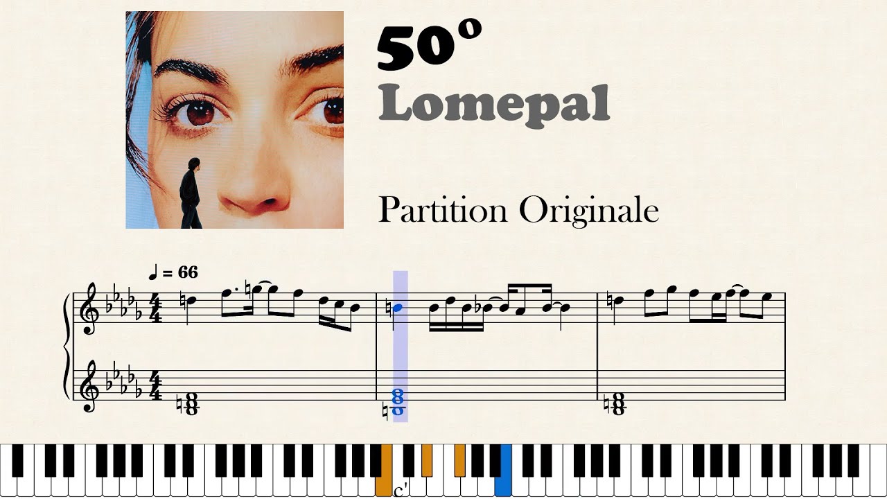 50° - Lomepal (Piano at the end)