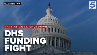 Partial government shutdown continues as House returns to weigh Senate passed funding deal