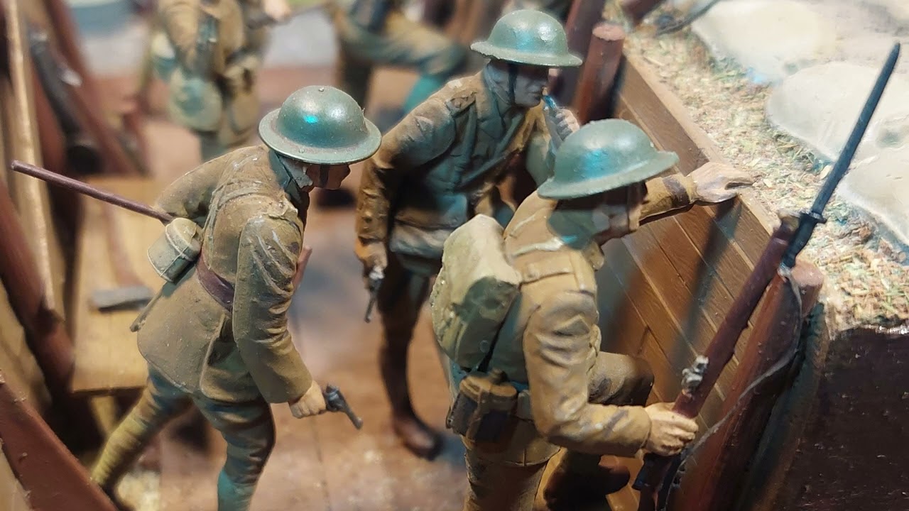 WW1 – “Over the Top”  British Infantry Attack