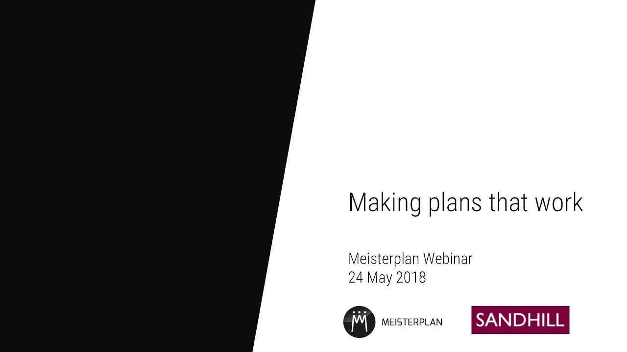 Meisterplan – Demand & Capacity Management for Organisations that work in the Real World