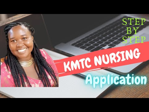 How to apply for Nursing in KMTC||Creating an Account-Step 1