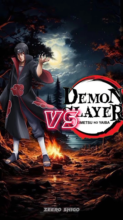 Demon Slayer vs Itachi uchiha #naruto #demonslayer #narutoedit #anime#vs #itachi
