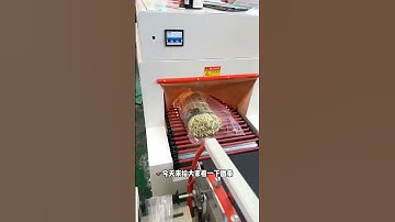 How are noodles shrink-wrapped? Take a look at heat shrink packaging machine