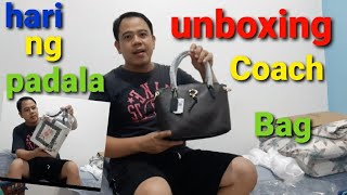 unboxing coach bag..tnx lbc