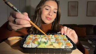 ASMR Chatty Sushi Mukbang 🍣💗 screenshot 3