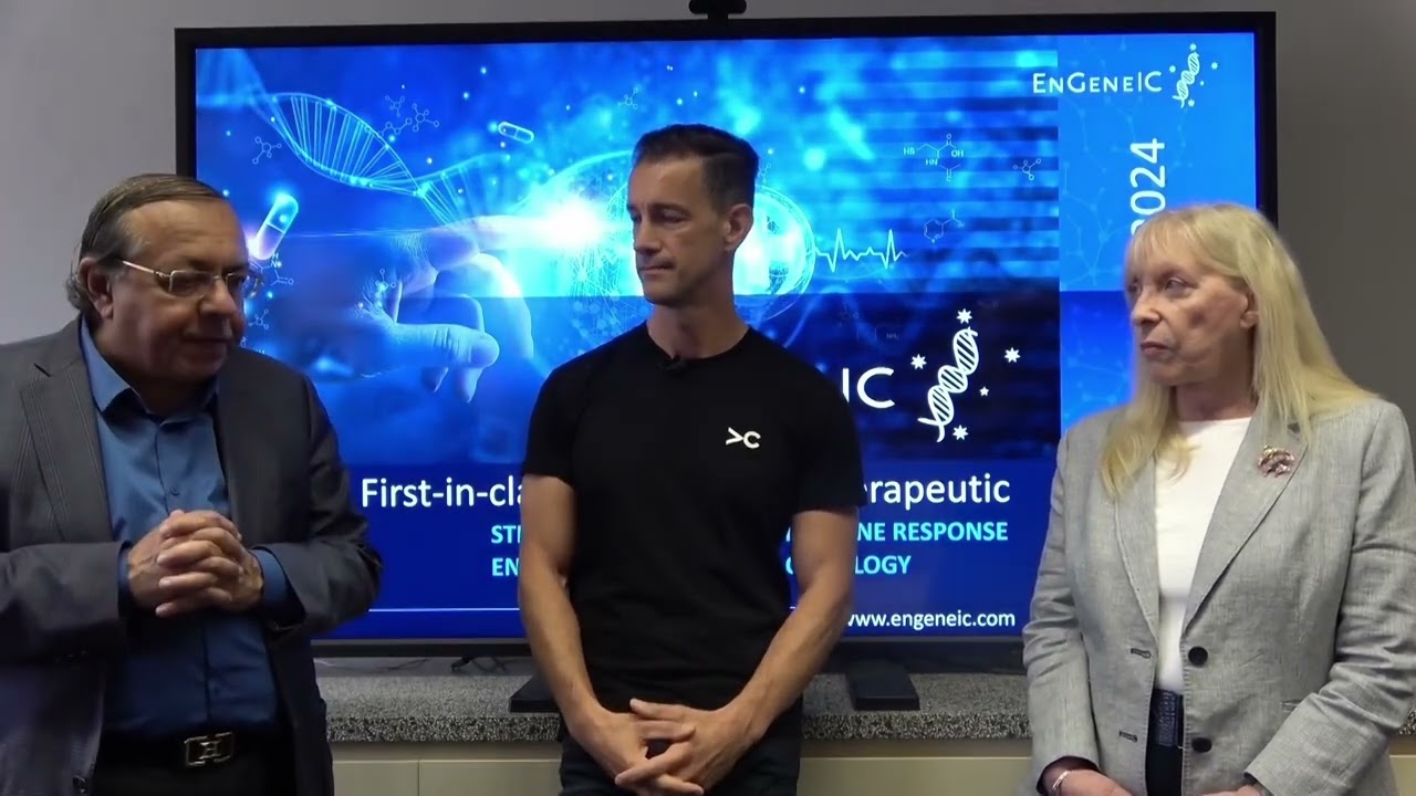 EnGeneIC Capital Raise Pitch with VentureCrowd