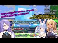 Pekora & Flare Enjoy Flexing Their English With Overseas Junior Moona【Hololive English Sub】