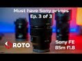 Sony FE 85mm f1.8 Lens Review - Wedding photography samples - Must have A7iii Primes Ep.3 of 3