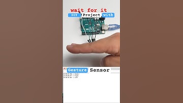 Detecting Gestures with this amazing DIY Arduino UNO Project #arduino #electrician #engineering #diy