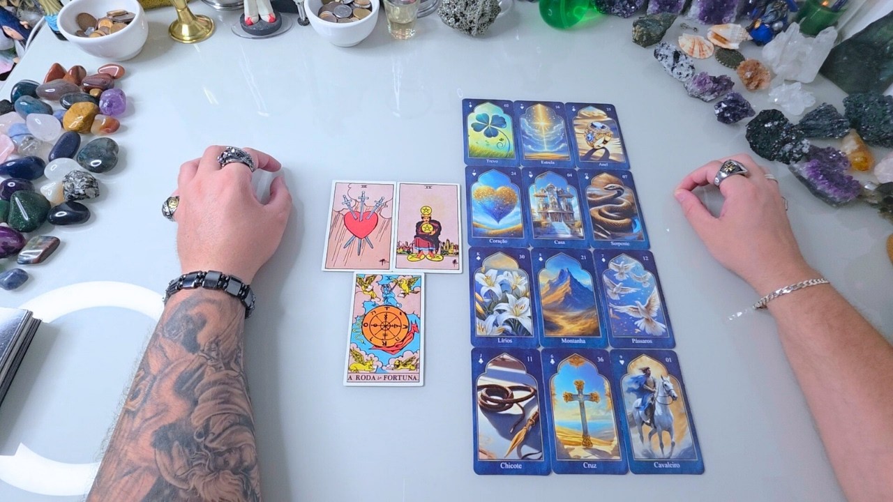 ✨Sua Situação AMOROSA HOJE em 12 Cartas🔥MENSAGEM FORTE!!