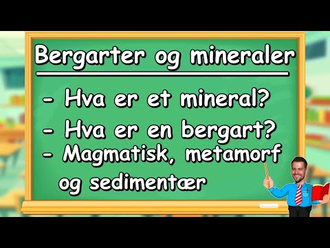 Video: Hvordan kan man se, om en sten er magmatisk metamorf eller sedimentær?