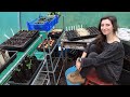 Seed Sowing in the Polytunnel / Homegrown Garden