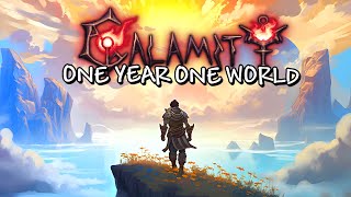 I'm Spending a Year on One World | January Edition | Terraria Calamity