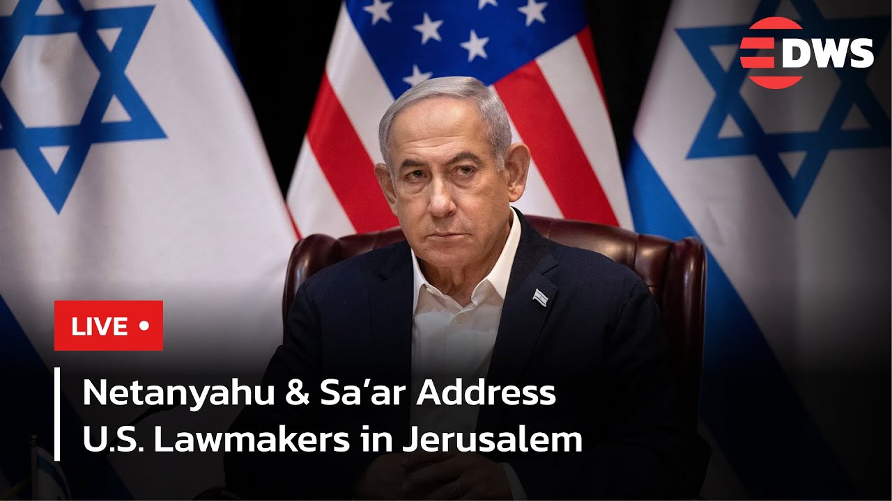 LIVE: Netanyahu & Sa’ar Address U.S. Lawmakers in Jerusalem | Israel–America Ties & Regional Tension