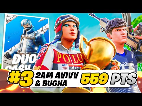 3RD PLACE IN DUO CASH CUP 🏆 w/Bugha | Avivv