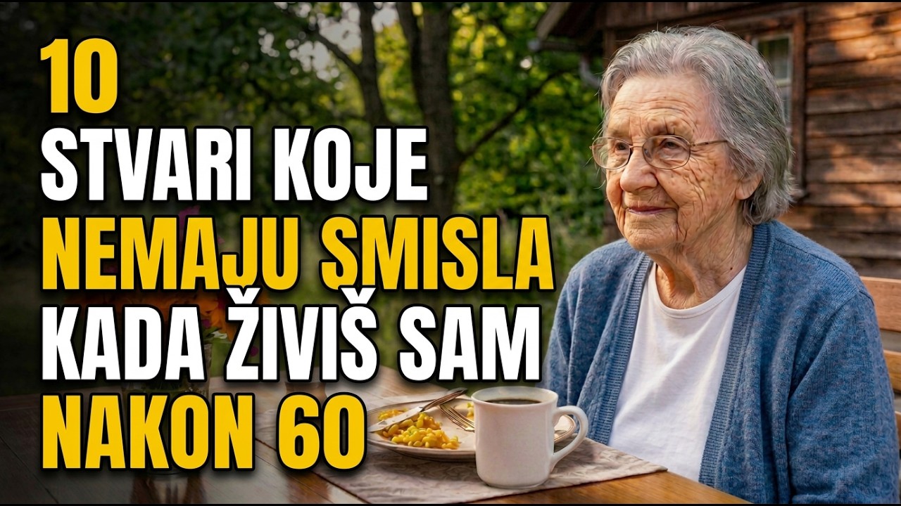 10 Stvari Koje Nemaju Smisla Kada Živiš Sam Nakon 60 - YouTube
