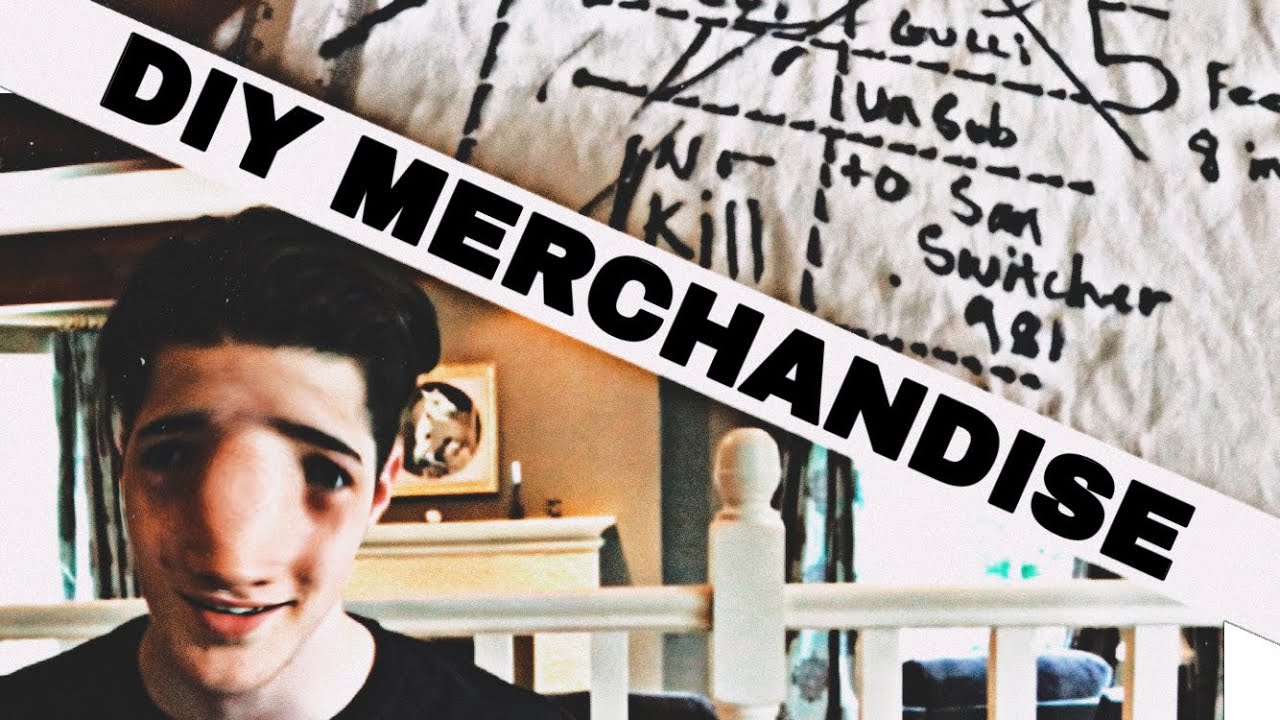 homemade merch... - YouTube