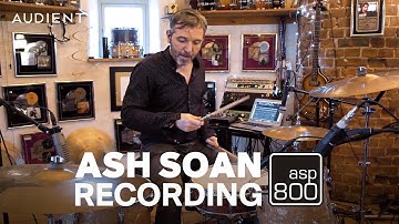 Ash Soan Studio Performance (recorded with Audient ASP800)