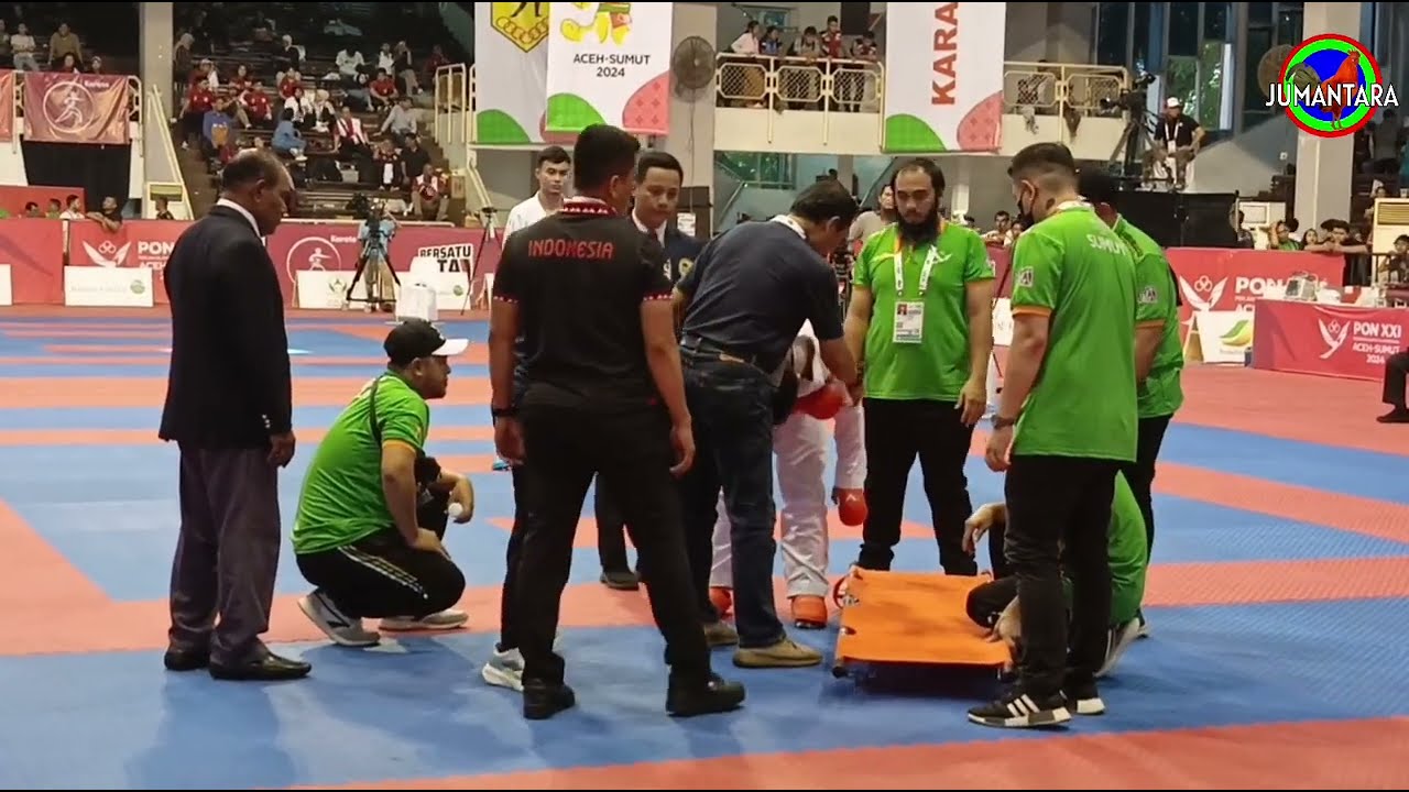 SULSEL VS DKI FINAL KARATE BEREGU PUTRA PON XXI ACEH SUMUT