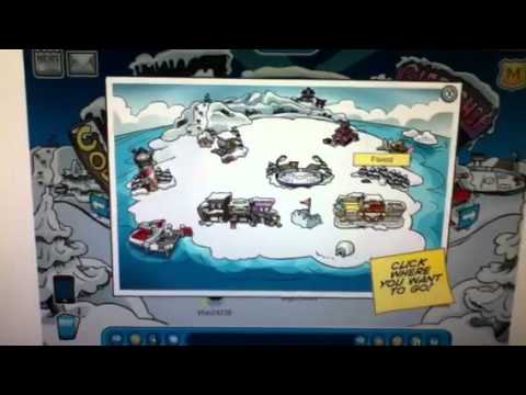 Comment se rendre au Hidden Lake sur Club Penguin