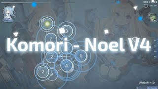 osu! skin review Komori - Noel V4 (by DuyKhang-sama)