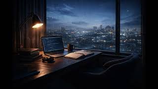 Signal  Studying By The Window At Blue Hour  2h Focus Ambient