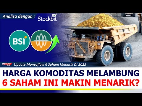 Analisa Chart Pakai Stockbit di Saham Sektor Emas Yang Menarik. Analisa ANTM HRTA ARCI PSAB BRMS