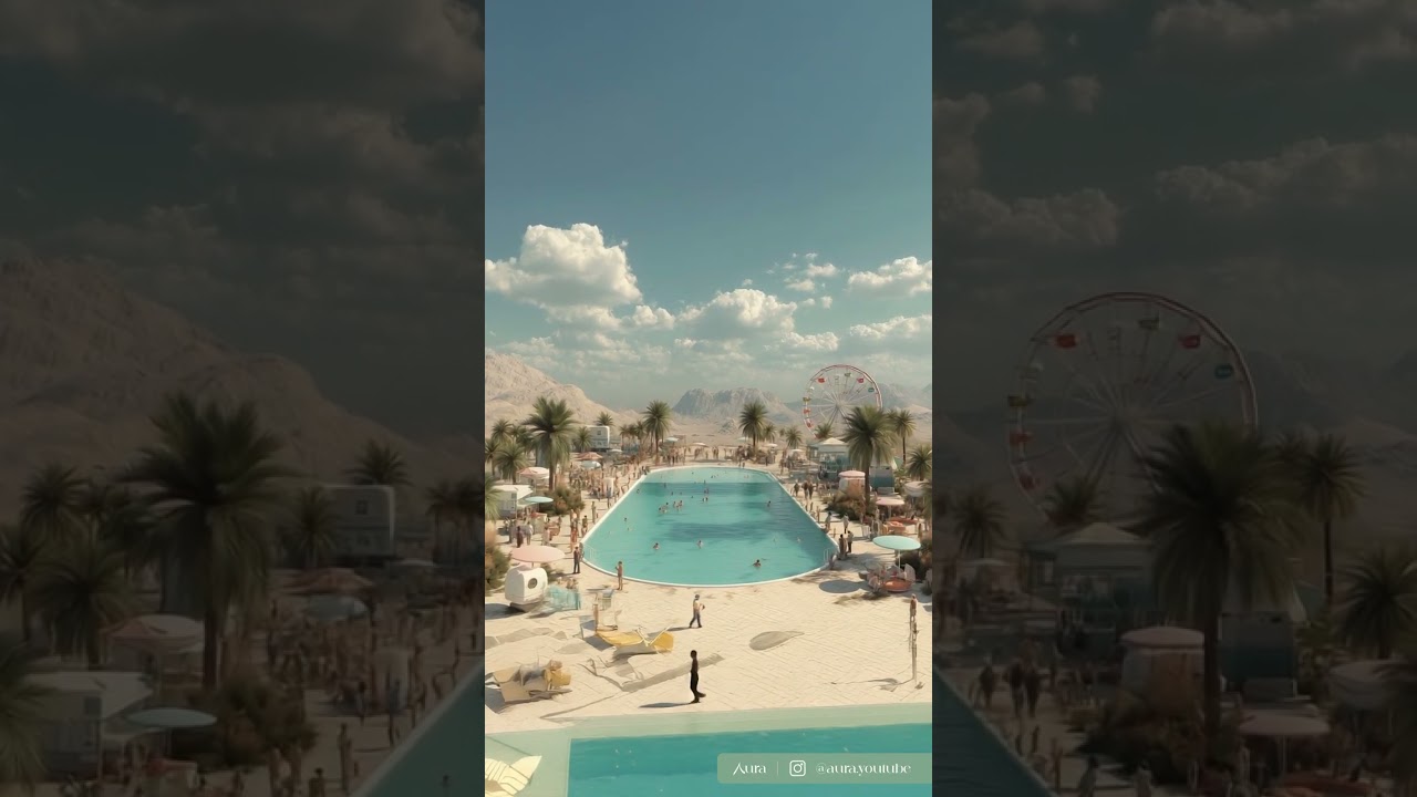 Peaceful Pool View 🌞🏝️ 