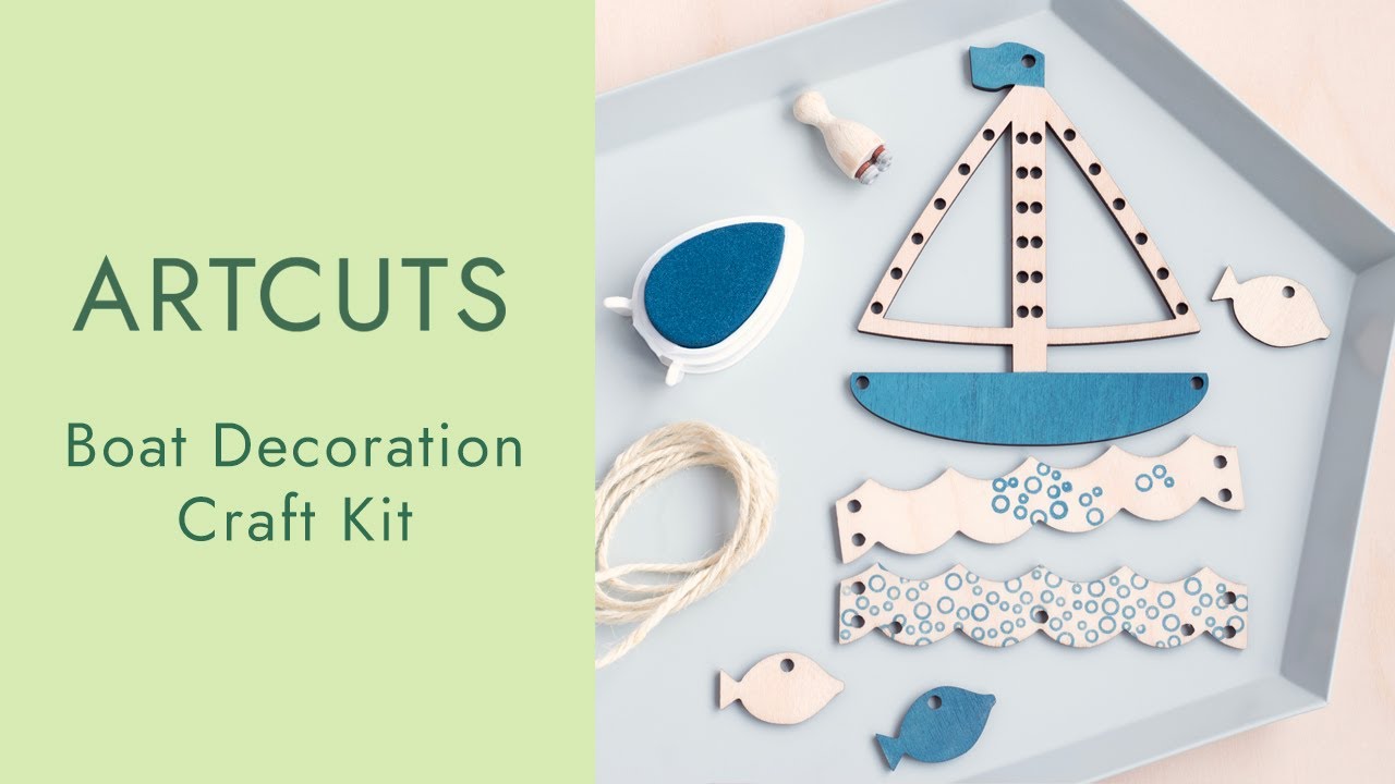 Artcuts Craft: How to create your Boat Decoration Craft Kit