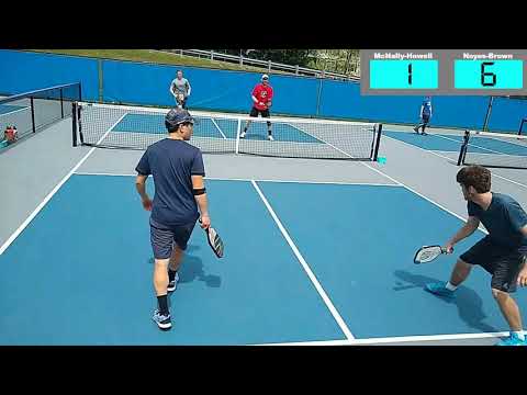 Legends Spring Fling Pickleball Tournament- Men's Doubles 5.0 19+ Noyes-Nau vs. McNally-Howell
