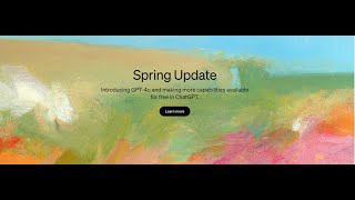 Open AI Spring Update chat GPT 4o