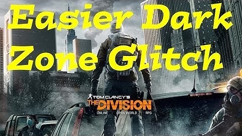 The Division Dark Zone Glitch   Easy glitch