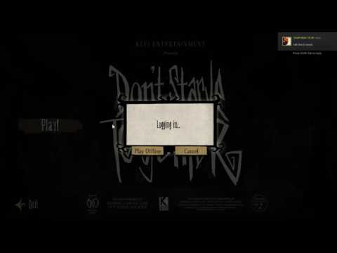 Don't Starve Together Fail Connect to Online