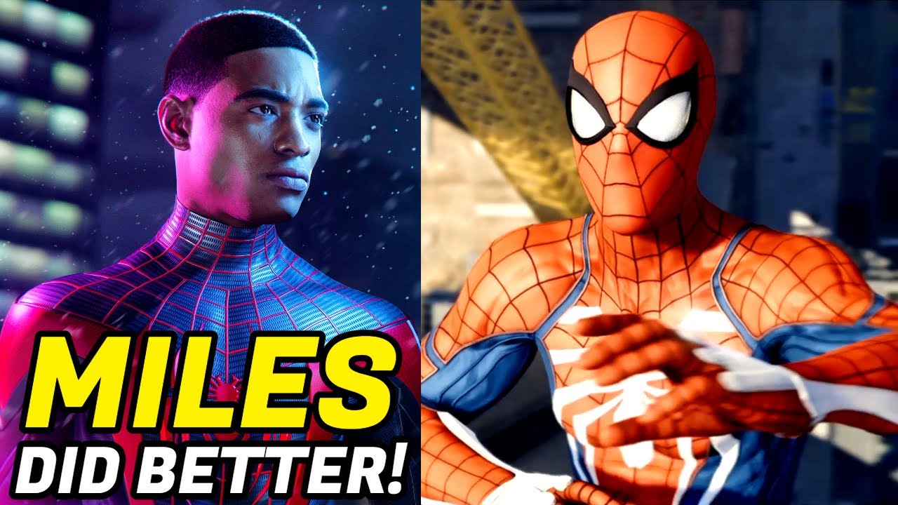 10 things MILES MORALES did BETTER than MARVEL'S SPIDER-MAN! - YouTube