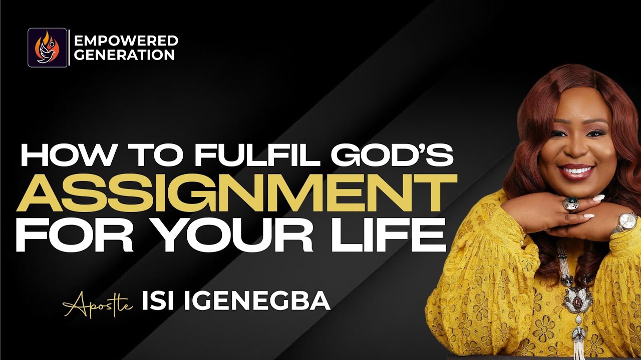 Do THIS to Step Into God’s Assignment for Your Life || Apostle Isi ...