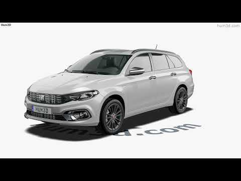 Fiat Tipo City Cross hatchback 2024 3D model - Download Vehicles on