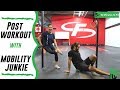 Post workout cool down  mobility and mashing with mobility junkie